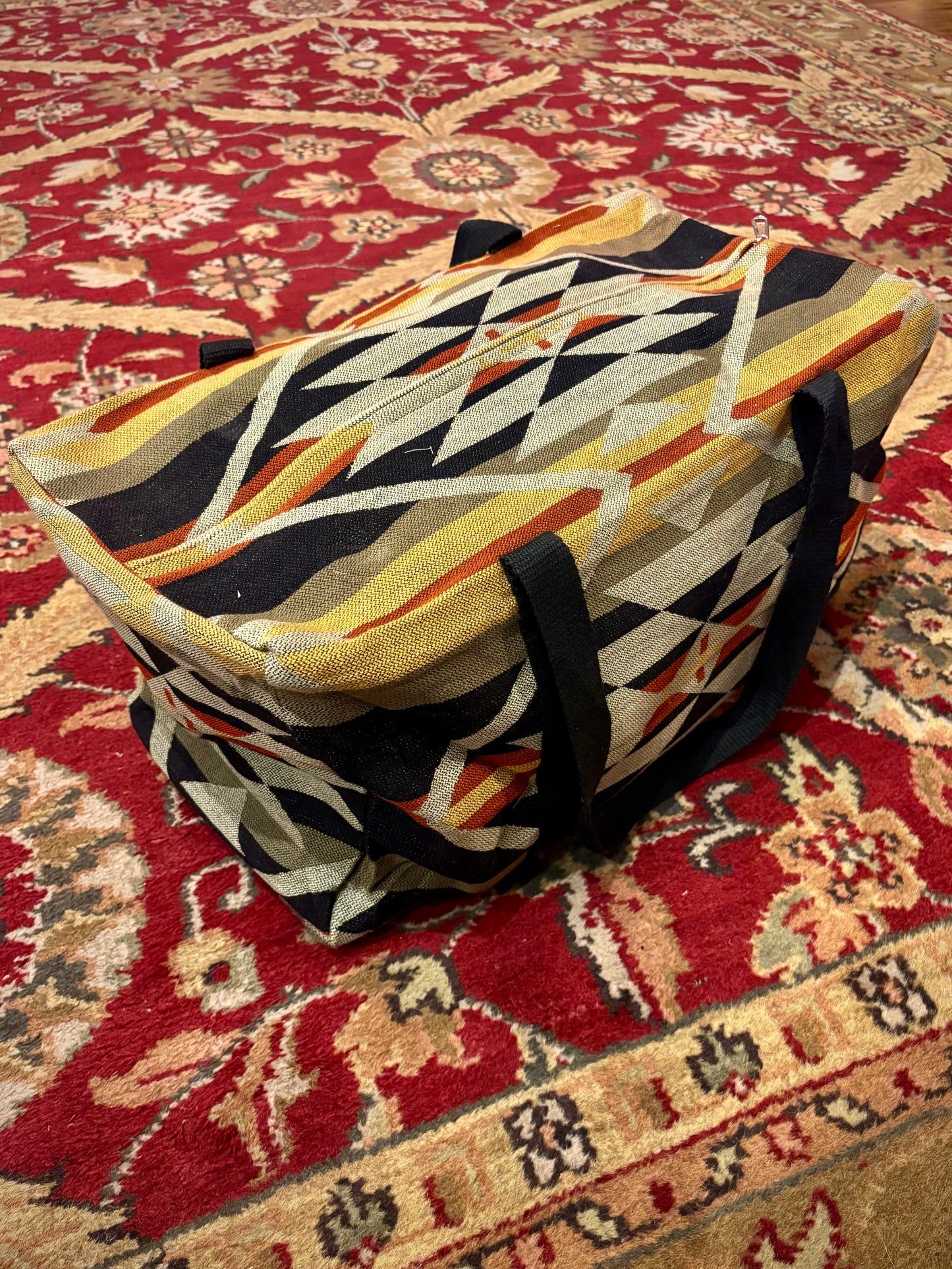 Large Saddle Blanket Duffel Bag