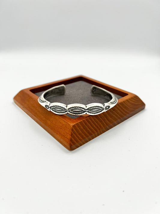 Cuff/Bracelet- Stamped Sterling Silver