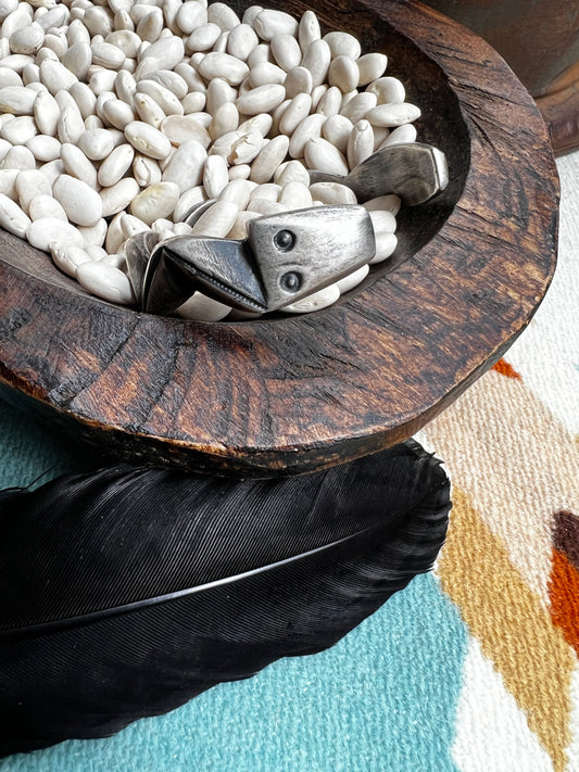 Jock Favour Coin Silver Sterling Cuff