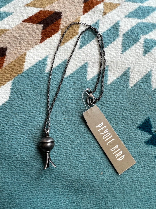 Necklace- Sterling Silver Blossom