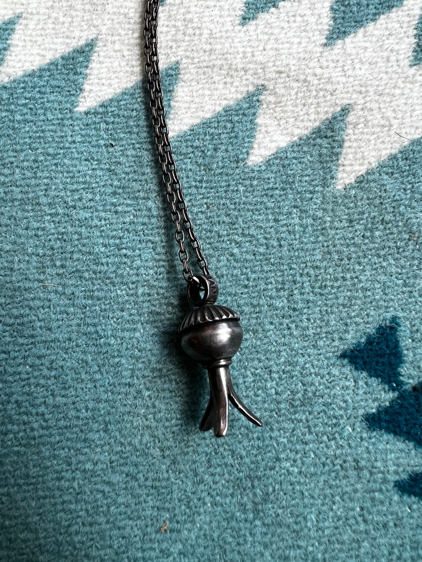 Necklace- Sterling Silver Blossom