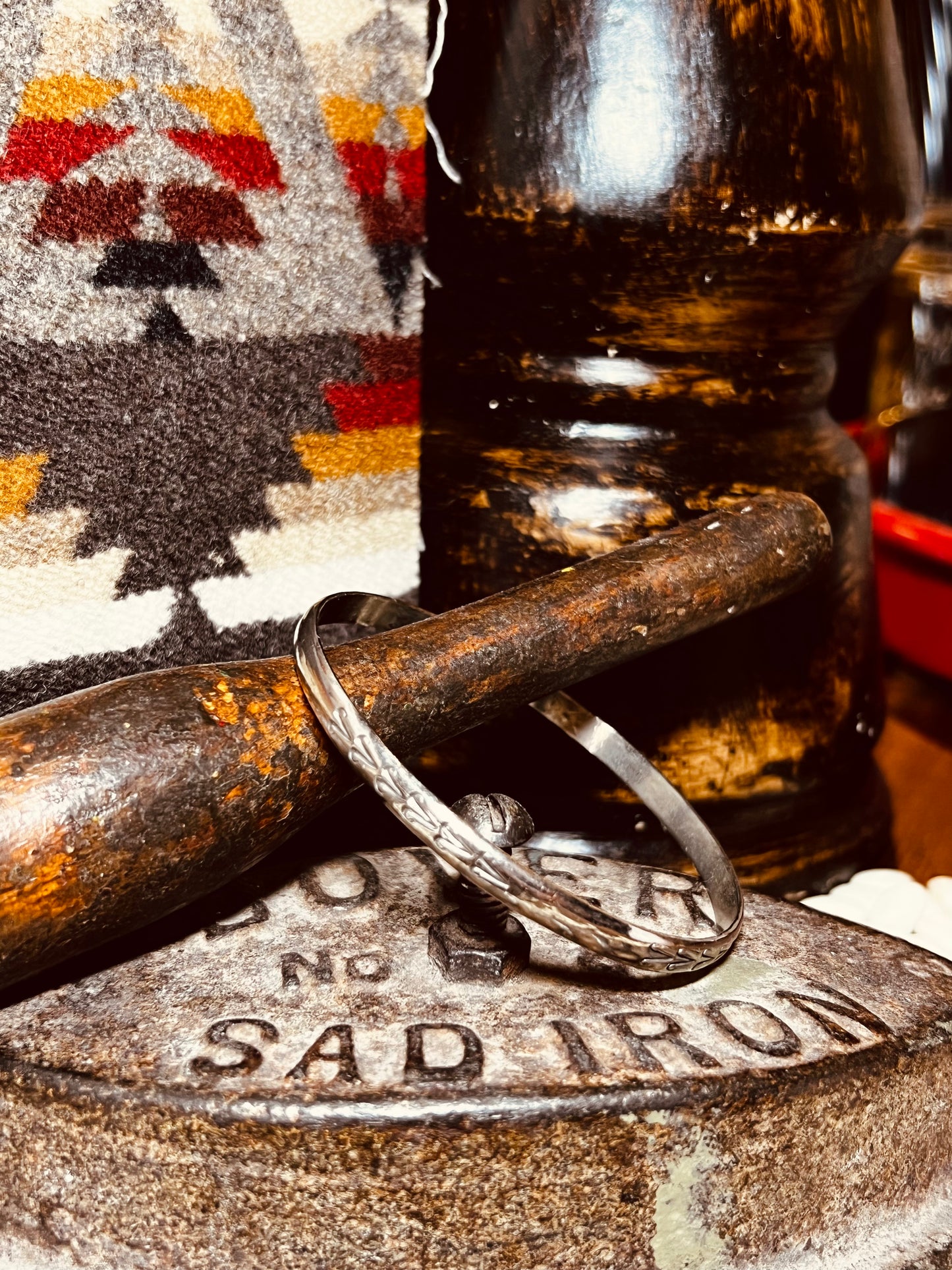 Bracelet- Fred Harvey Bangles Sterling