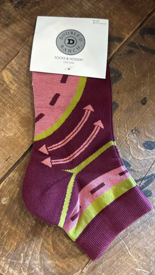 Western Point of View Short Sock
