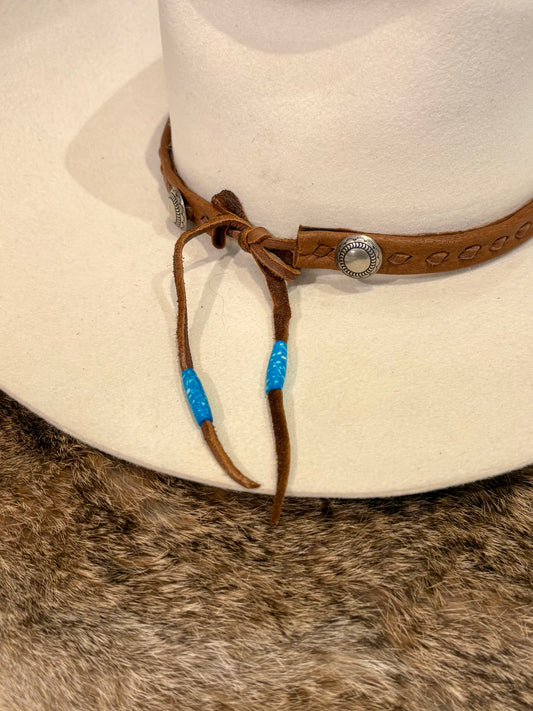 Mountain Arrow Deer Hide Hat Bands