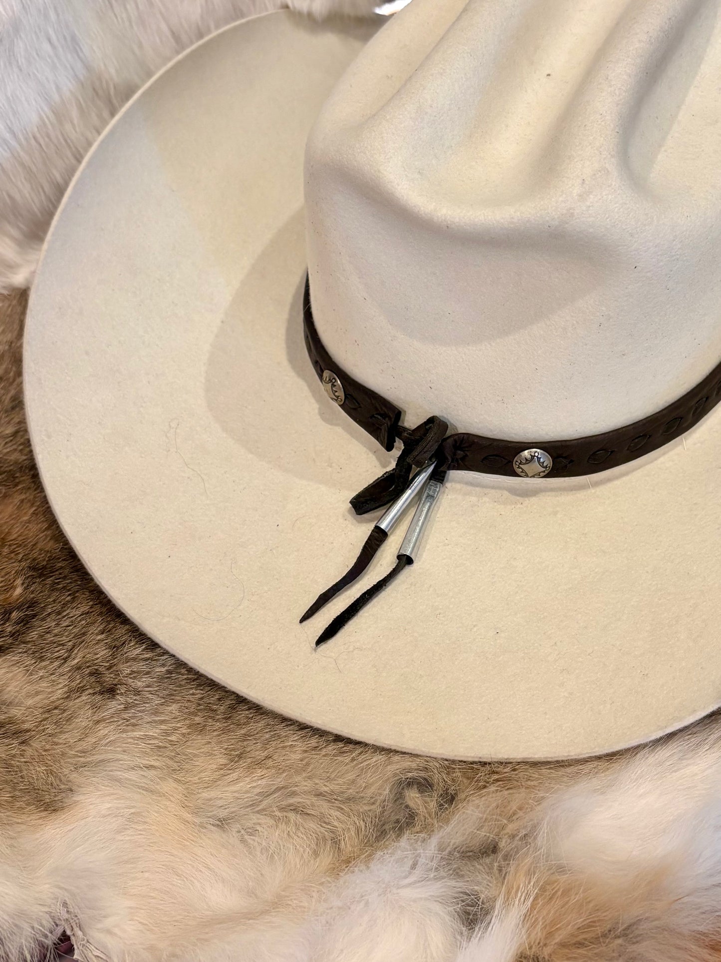 Mountain Arrow Deer Hide Hat Bands