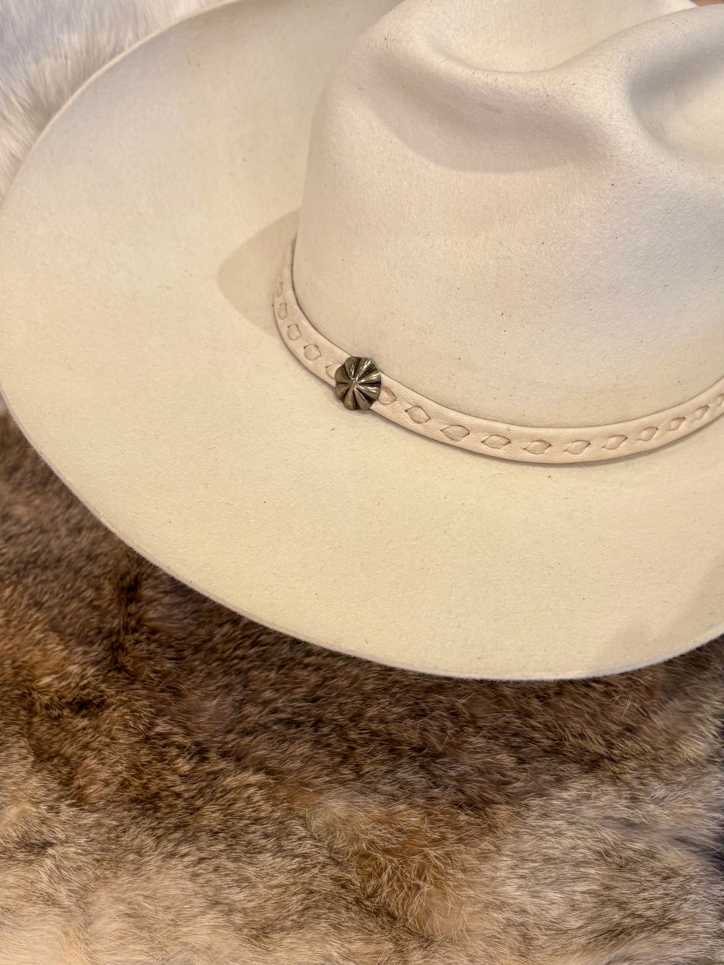Mountain Arrow Deer Hide Hat Bands