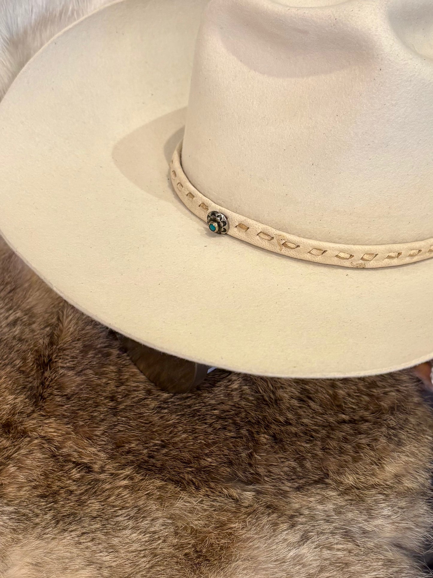 Mountain Arrow Deer Hide Hat Bands