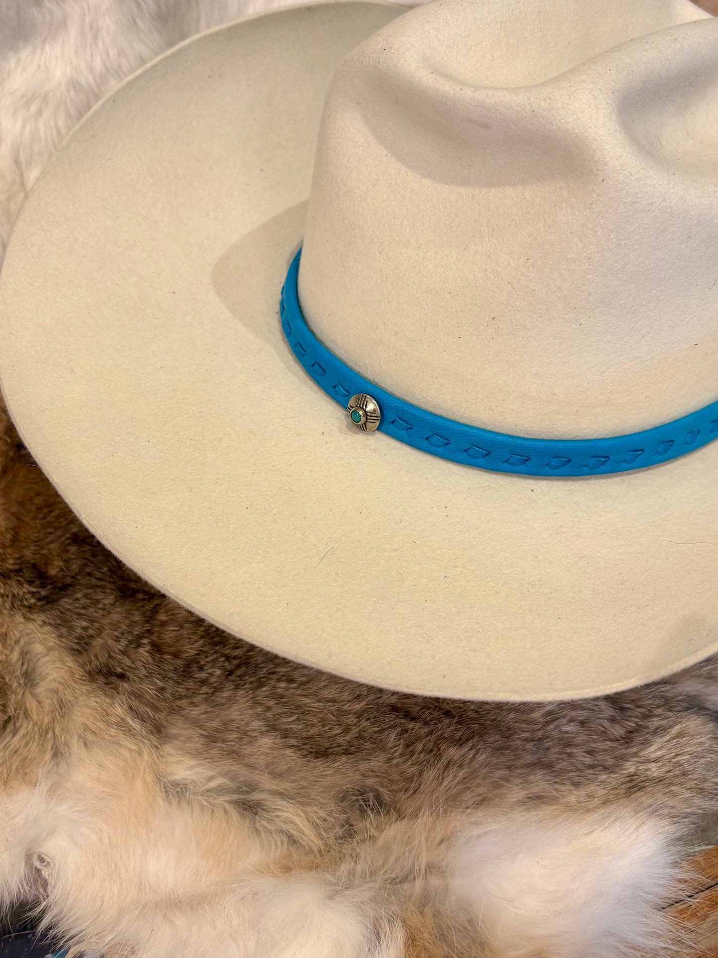 Mountain Arrow Deer Hide Hat Bands