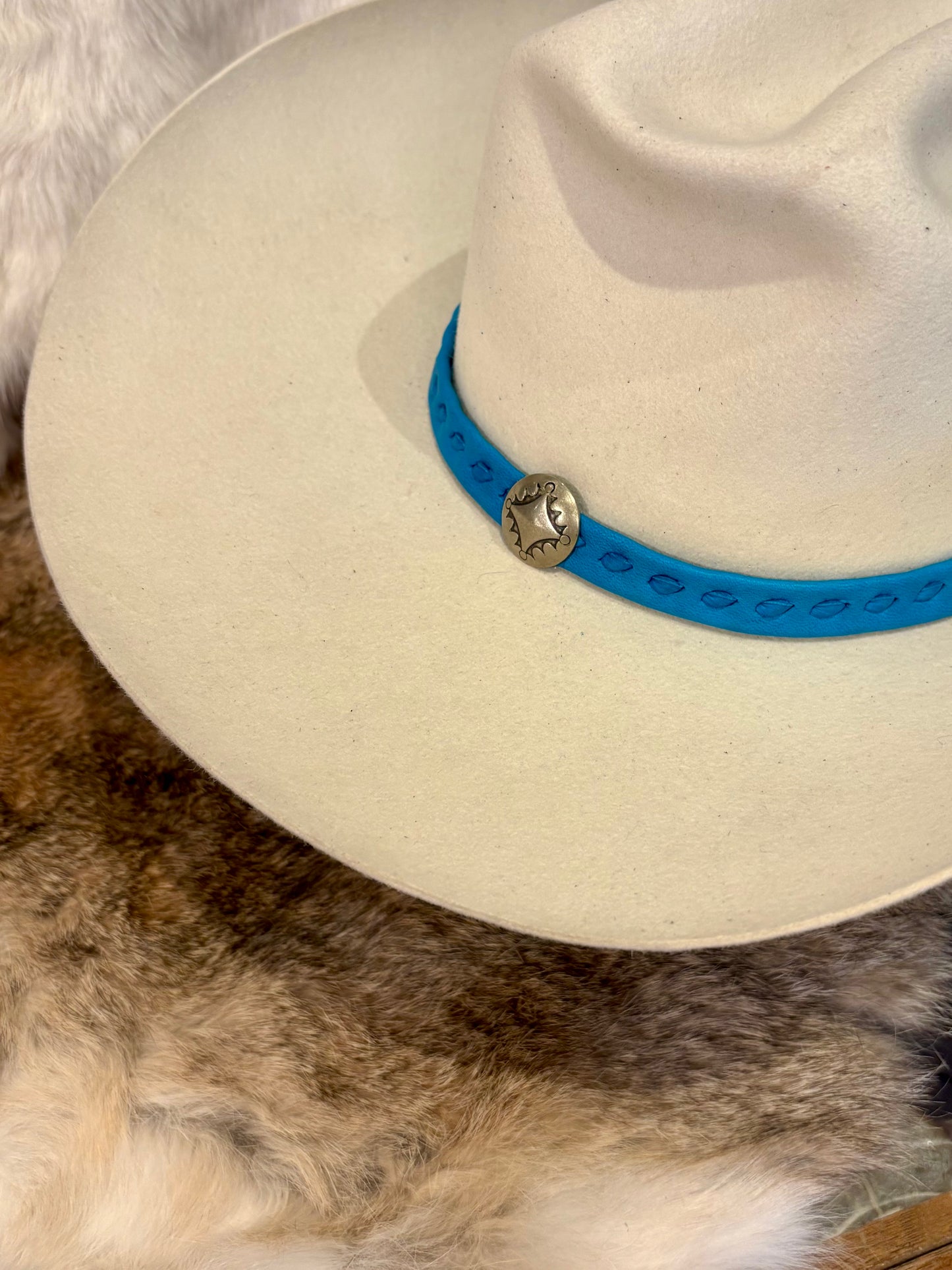 Mountain Arrow Deer Hide Hat Bands