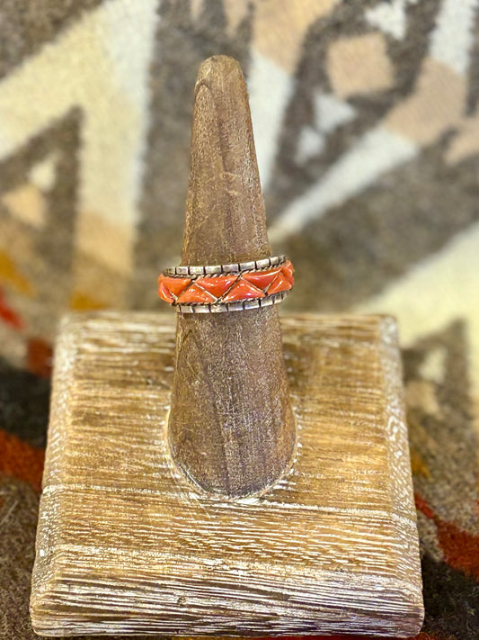 Coral Band Ring