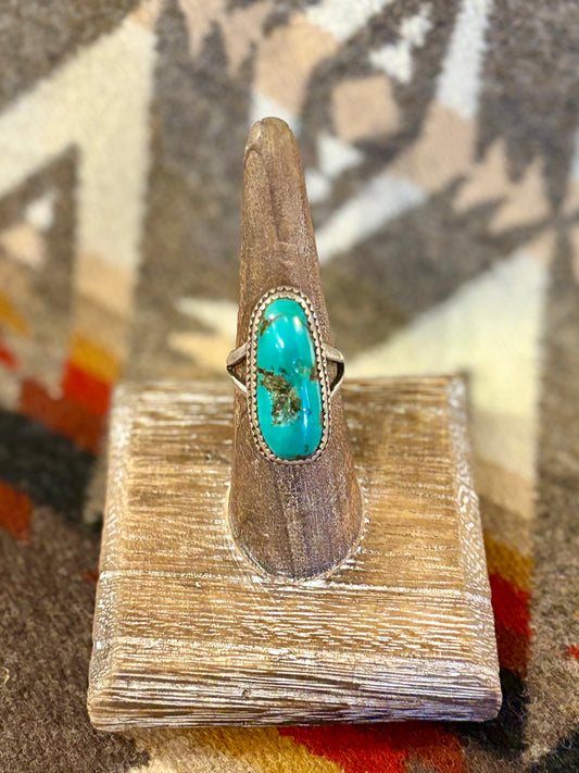 Long Turquoise Ring
