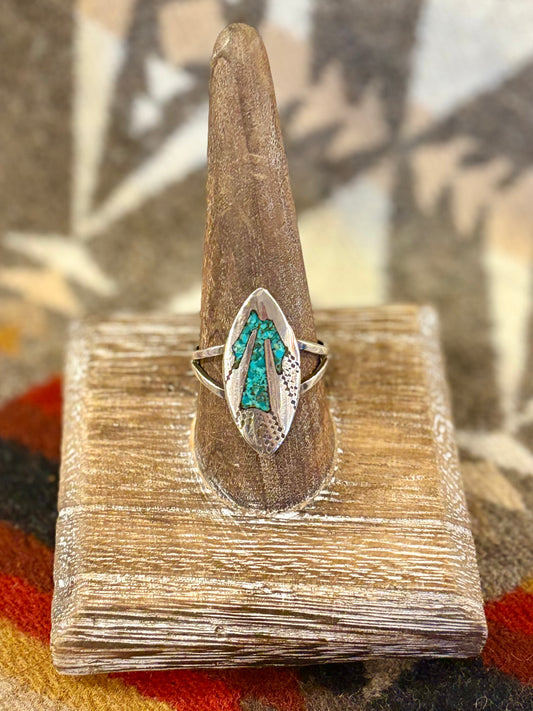 Vintage Navajo Waterbird Ring