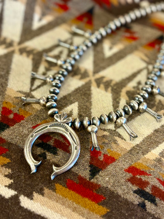 Navajo Squash Blossom Necklace- Presley Haley