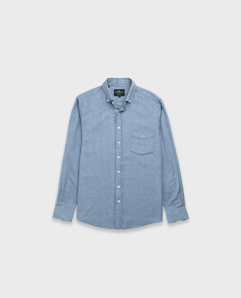 Barrhill Sports Fit Shirt - Chambray