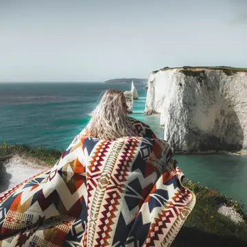 Artisan-Made Blankets & Throws (Awa - Vibrant Autumn)