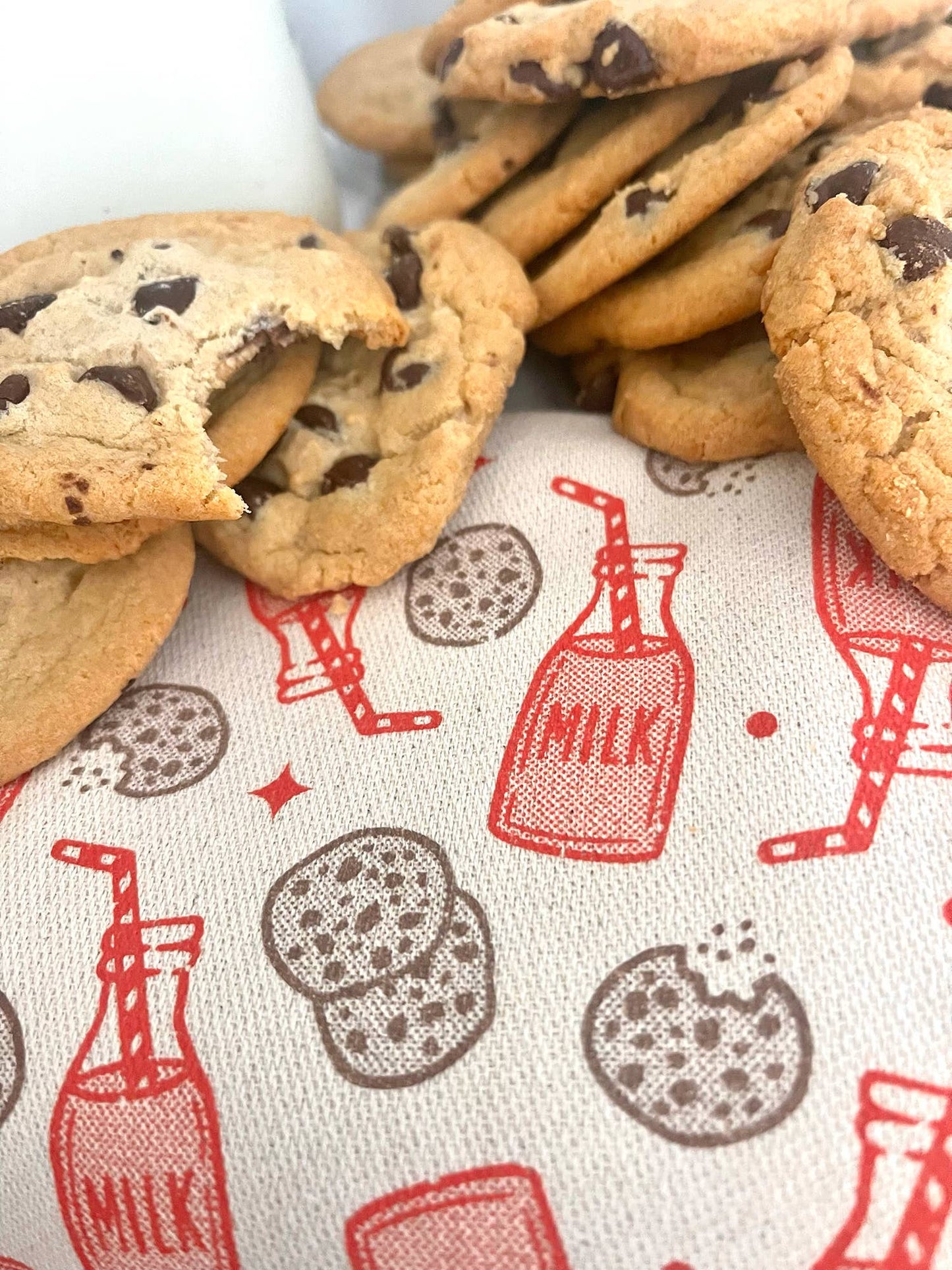 Winking Santa From The North Pole- Kitchen Towel