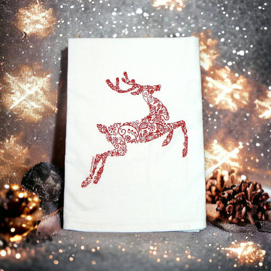 Reindeer Kitchen Towel
