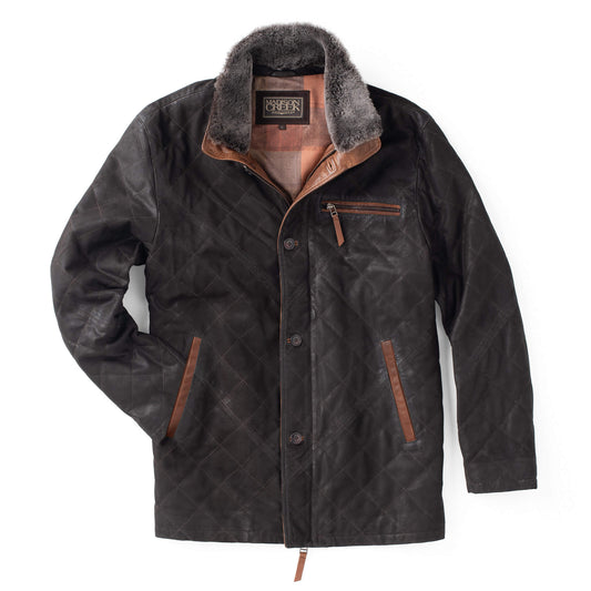 Rainer Quilted Leather Jacket