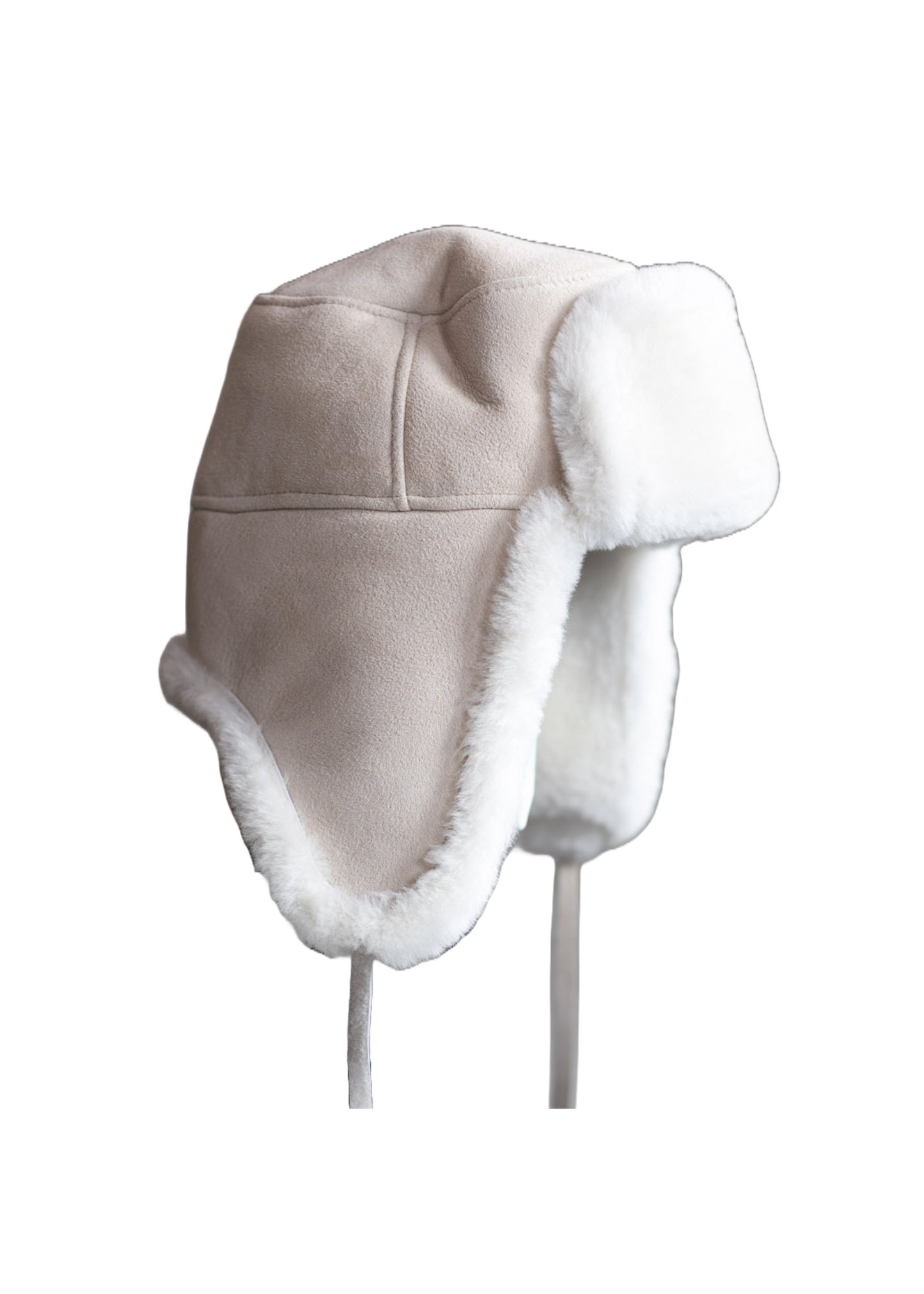 Sheepskin Pilot Hat - Olaf - White