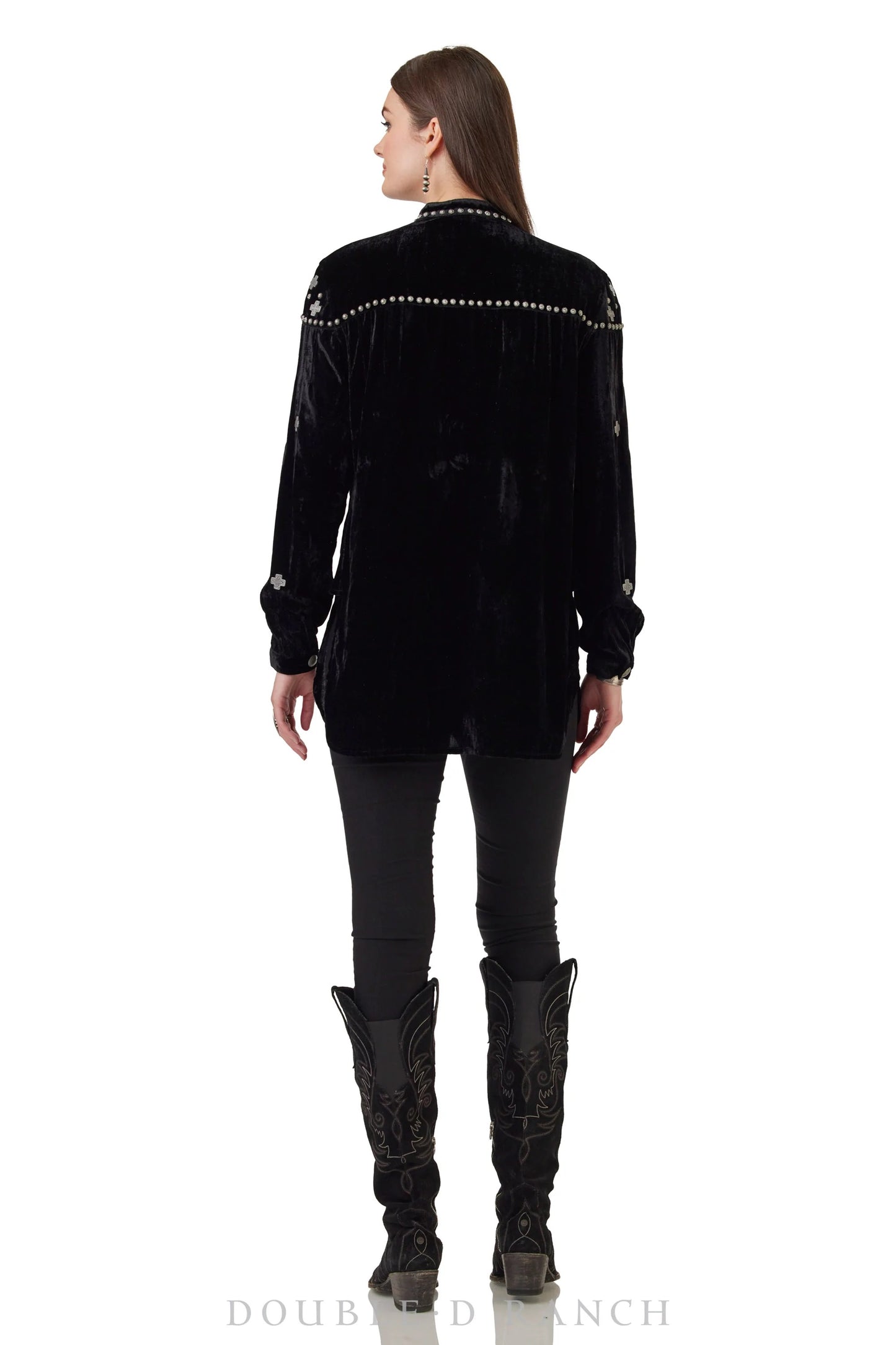 Sacred Mountain Velvet Top