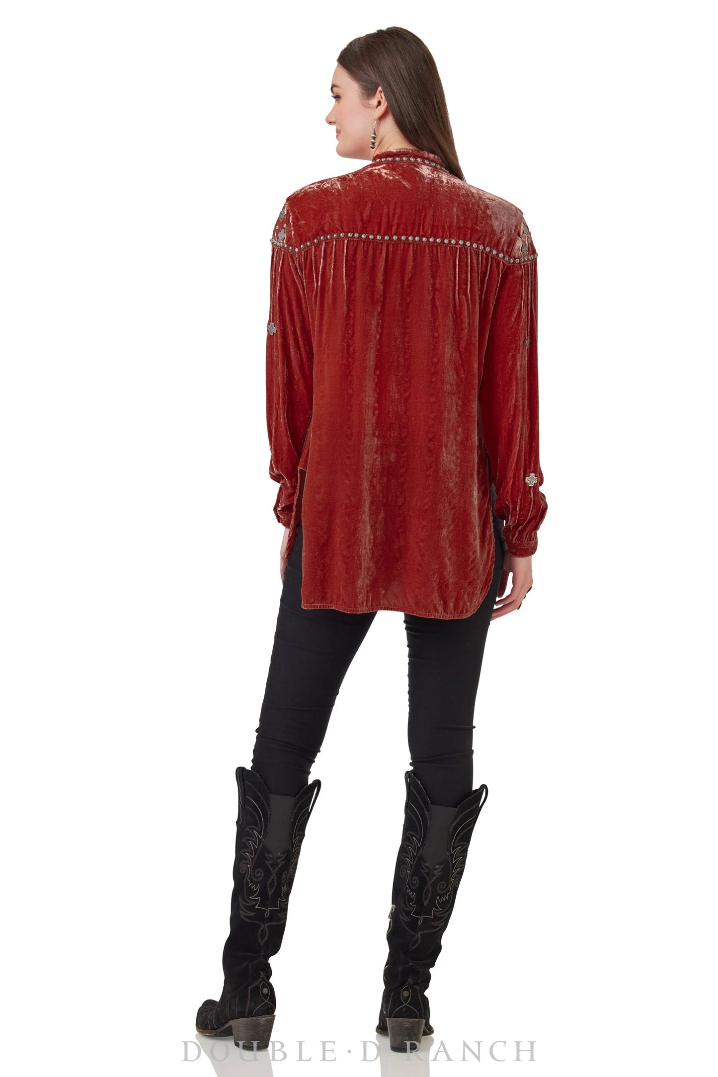 Sacred Mountain Velvet Top