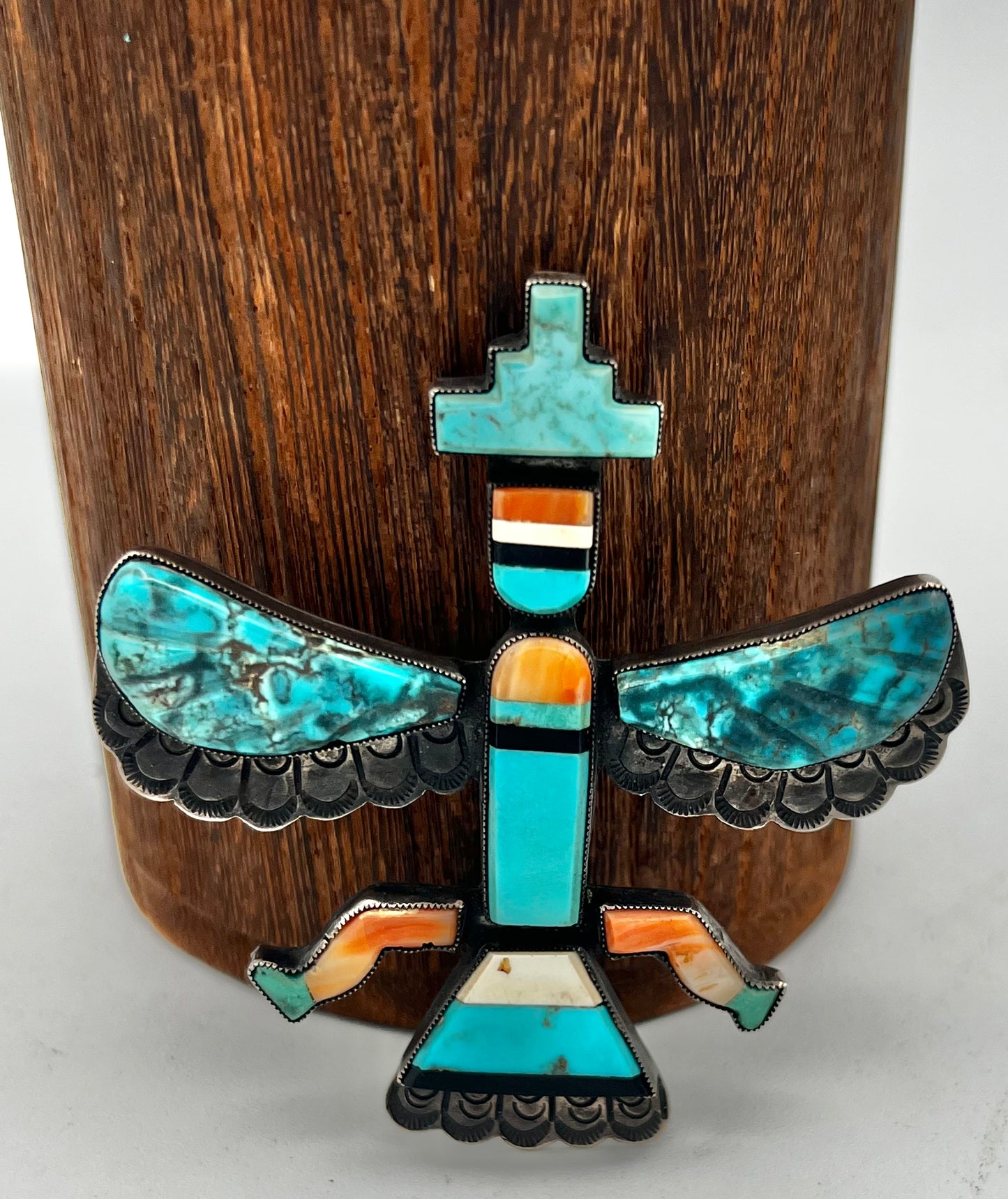 Pin - Vintage 1950's Zuni Kinfewing
