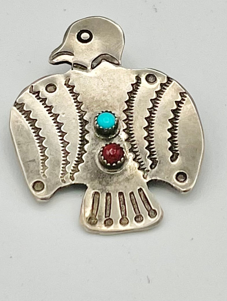 Hat Pin- Assorted Turquoise & Sterling Silver