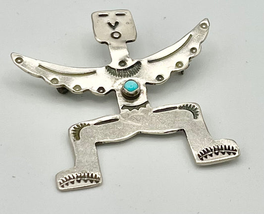 Pin - Thunderbird Dancer Silver