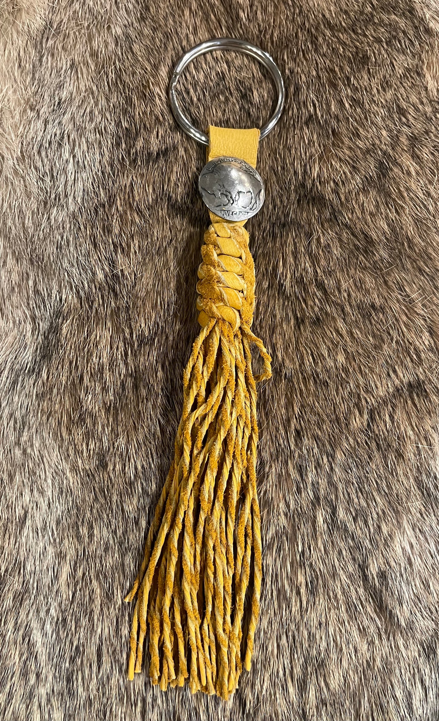 Lampman Buffalo Nickel Deer Leather