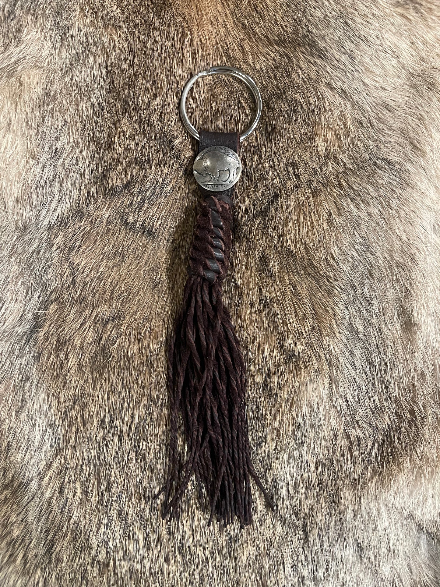 Lampman Buffalo Nickel Deer Leather
