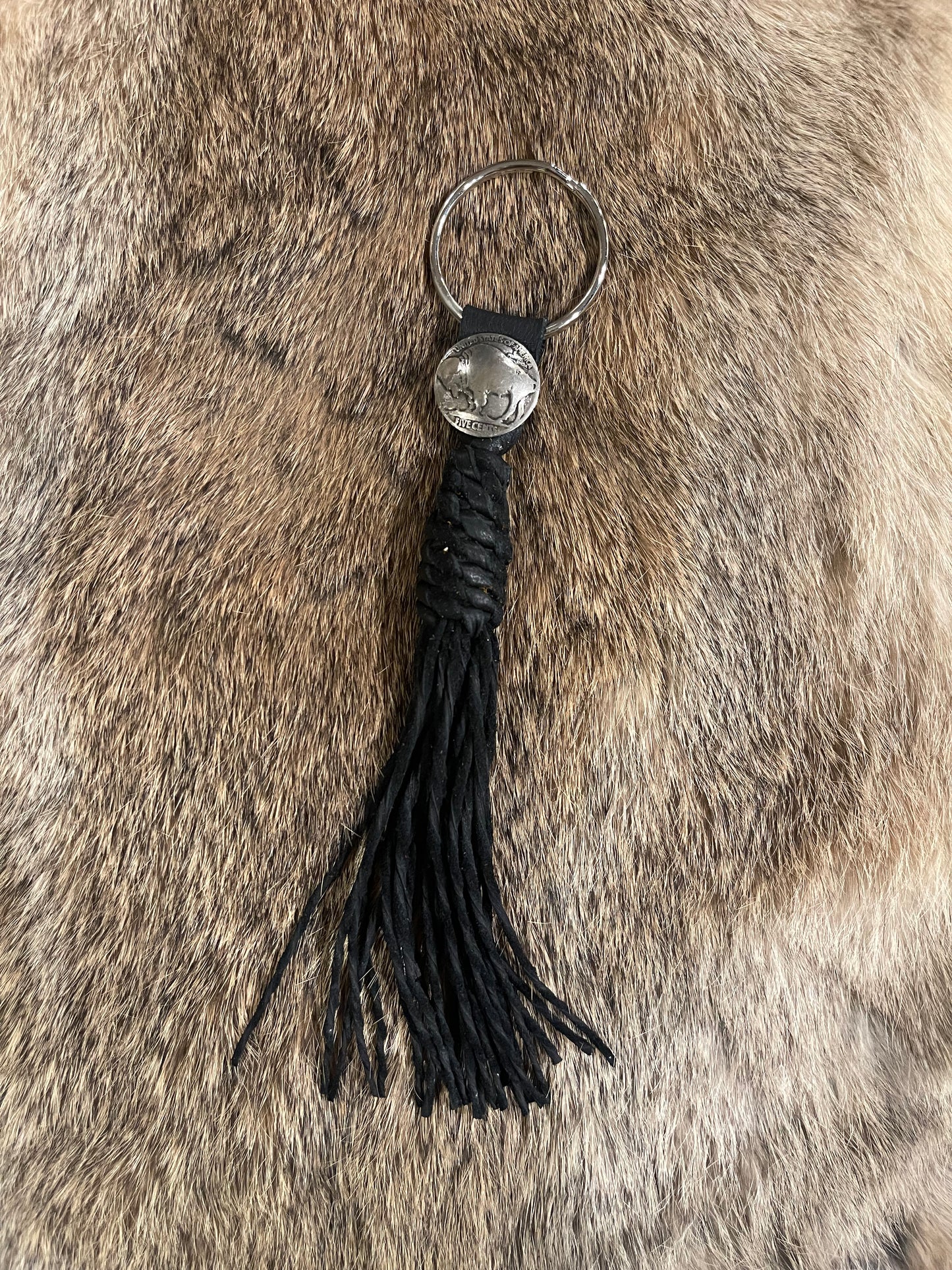 Lampman Buffalo Nickel Deer Leather