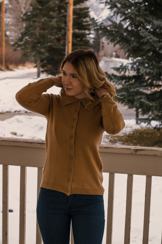 Cashmere High Neck Sweater