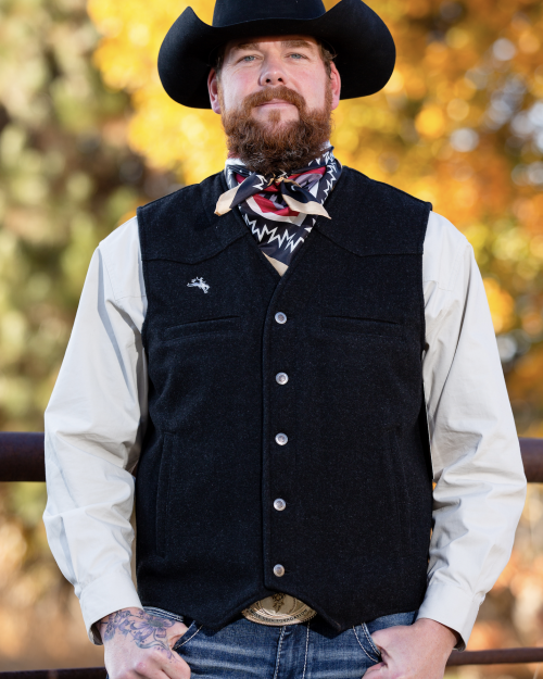 Wyoming Vest - Black