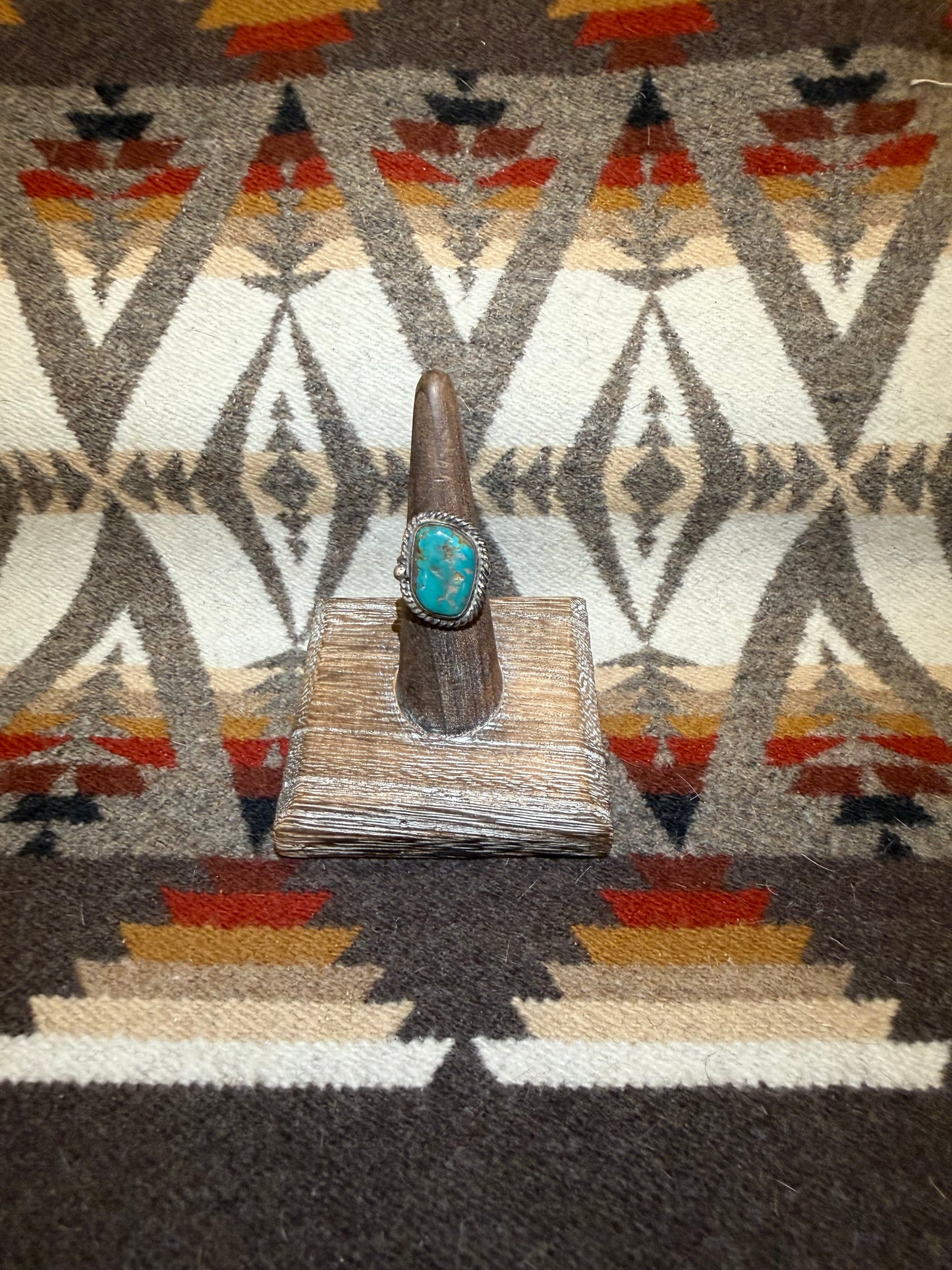 Vintage Faustite Turquoise Ring