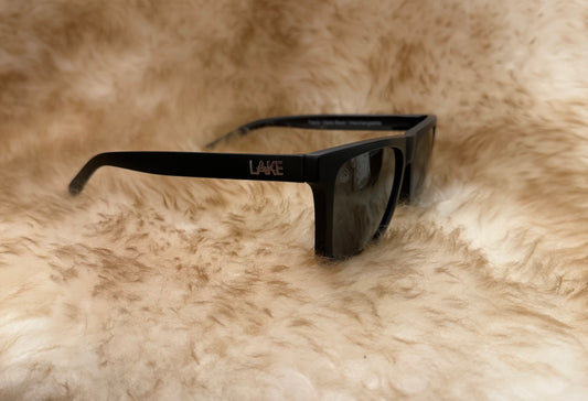Lake Sunglasses - Travis Black on Black