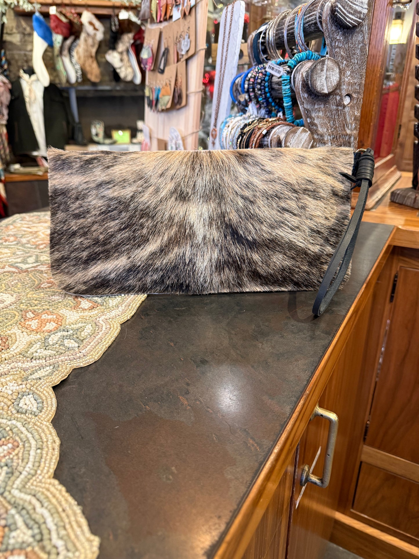 Fur Clutch- Trulli Leathers
