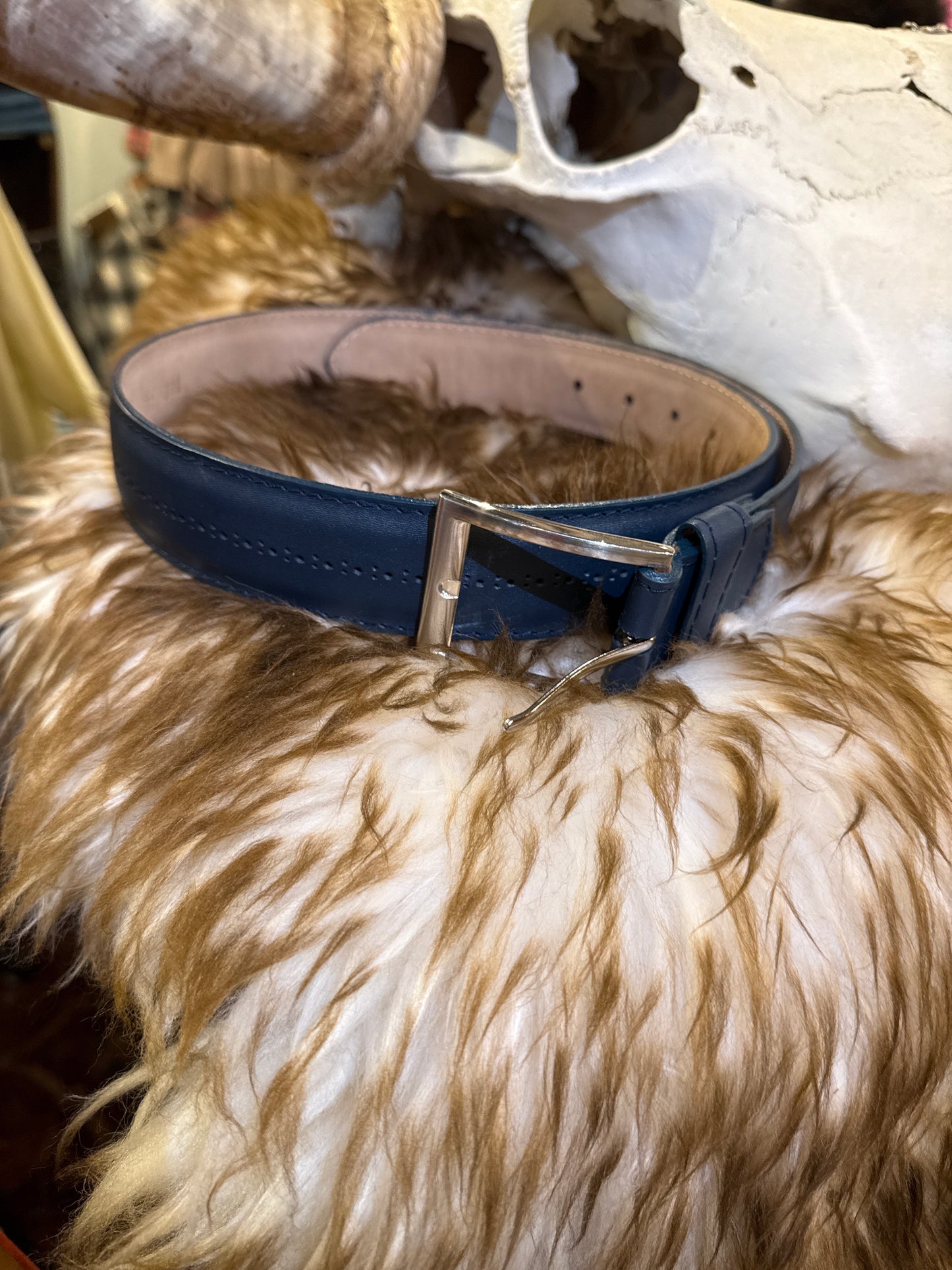 Range Ride Navy Belt