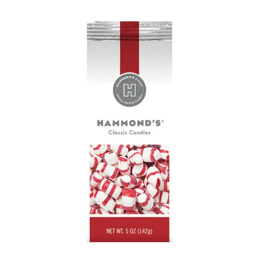 Hammond's All-Natural Classic Candy - Puffs - Peppermint - 5oz Gift Bag