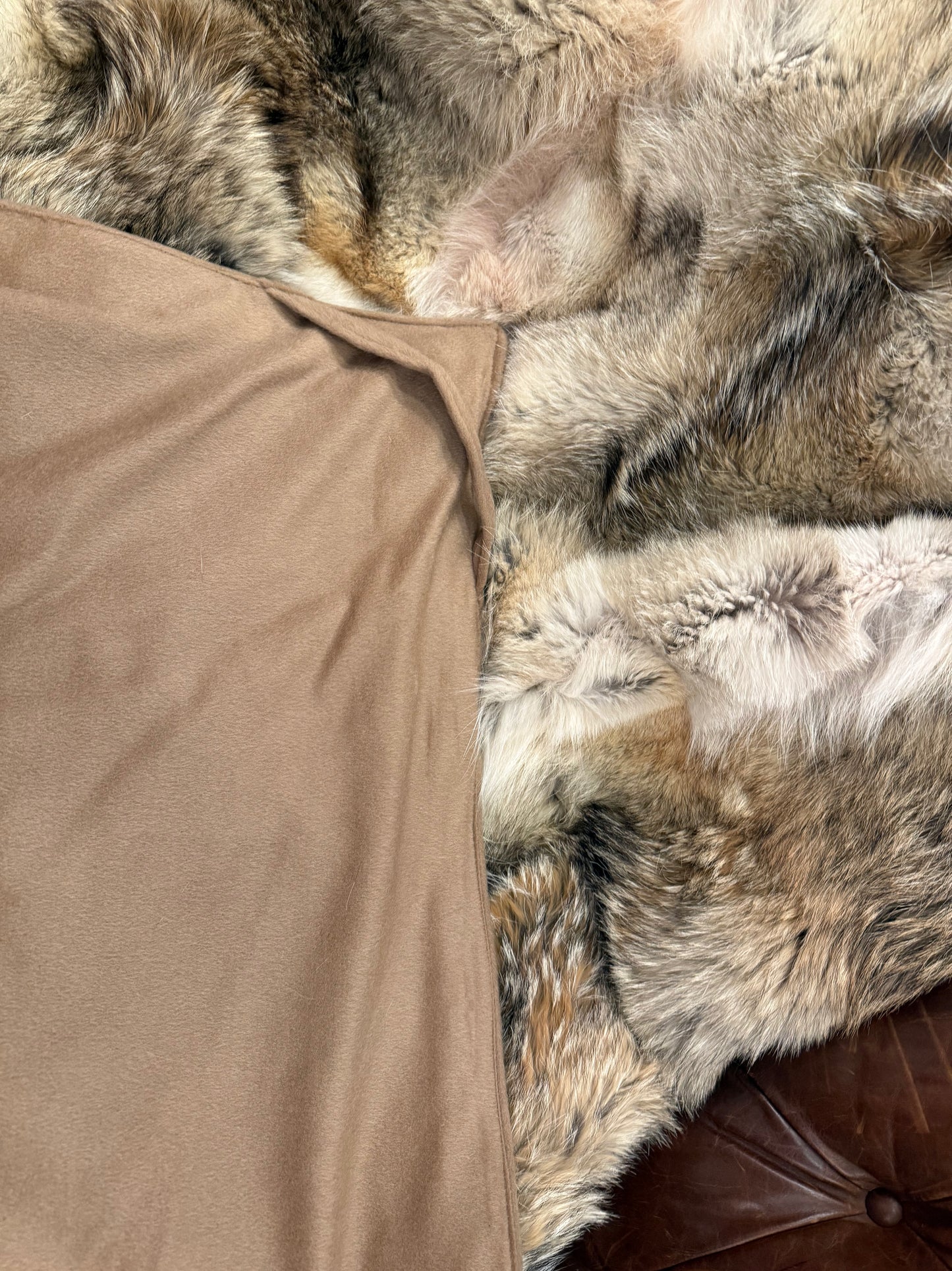 Cashmere Coyote Blanket