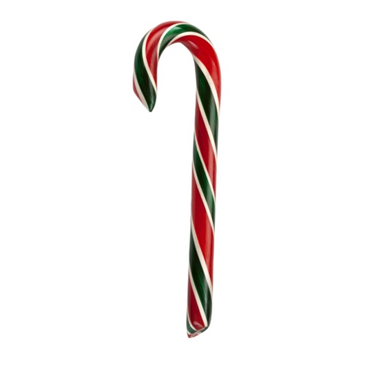 Hammond's Hand-Spun Jumbo Candy Cane - Cherry - 1.75 oz