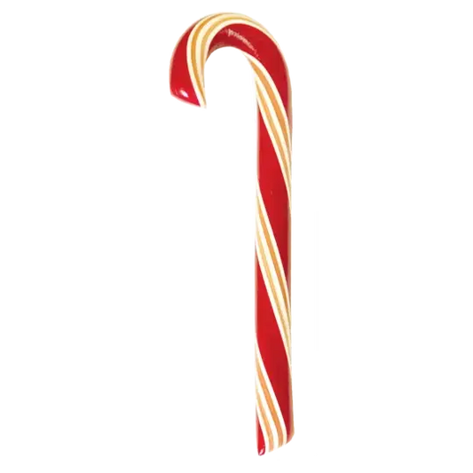 Hammond's Organic Hand-Spun Jumbo Candy Cane - Mint - 1.75 oz