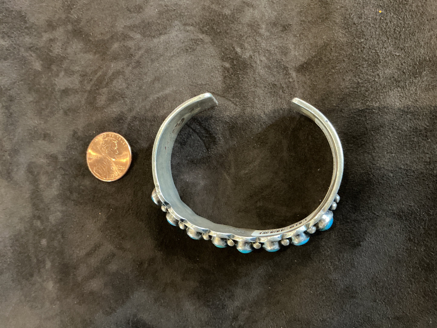 Cuff/ Bracelet- Navajo 8 Stone Turquoise