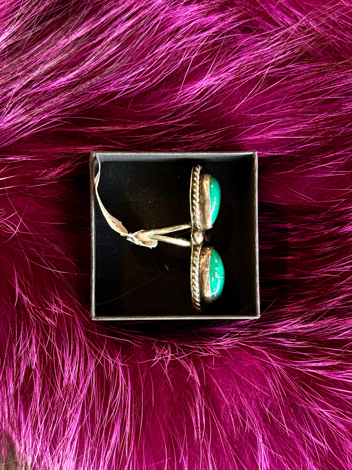 Double Oval Turquoise Ring