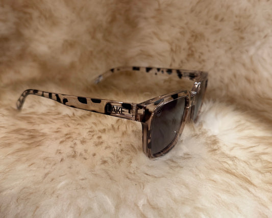 Lake Sunglasses - Powell Leopard/Black Fade