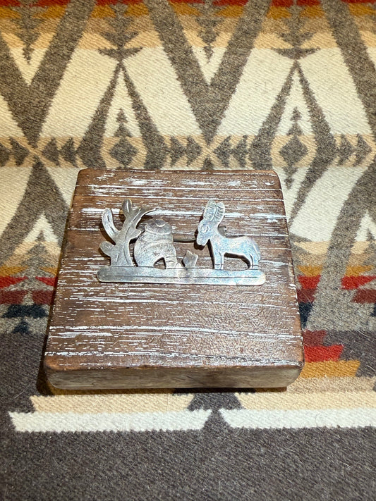 Lonesome Cowboy Sterling Pin