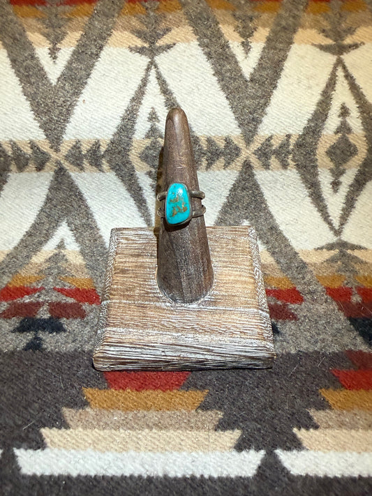 Vintage Navajo Sterling Turquoise Ring