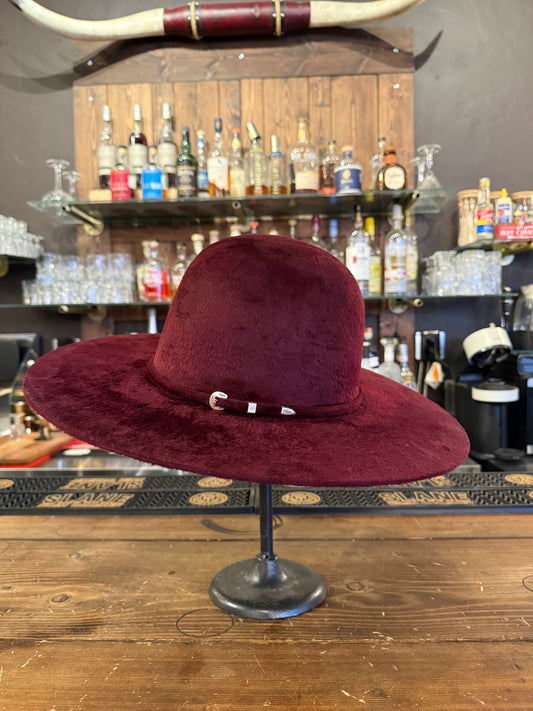 Serratelli Hat “Pata Sant” - Bordeaux