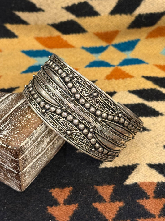 Bracelet/ Cuff - Silver Al'Kayat Malaki