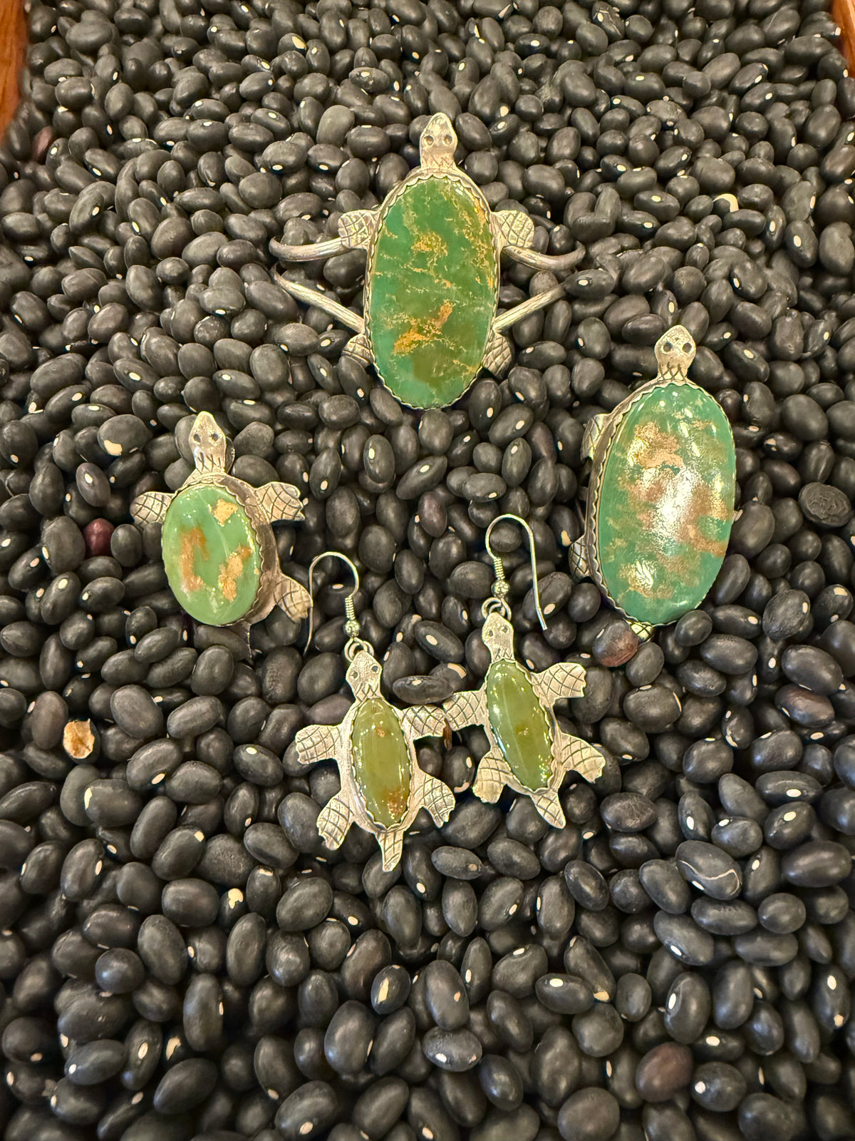 Large Turquoise Turtle set