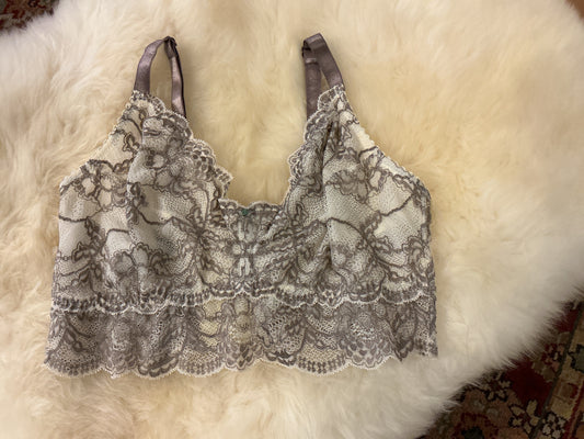 Fortuna Demi Long Line Curvas Bra - White Storm